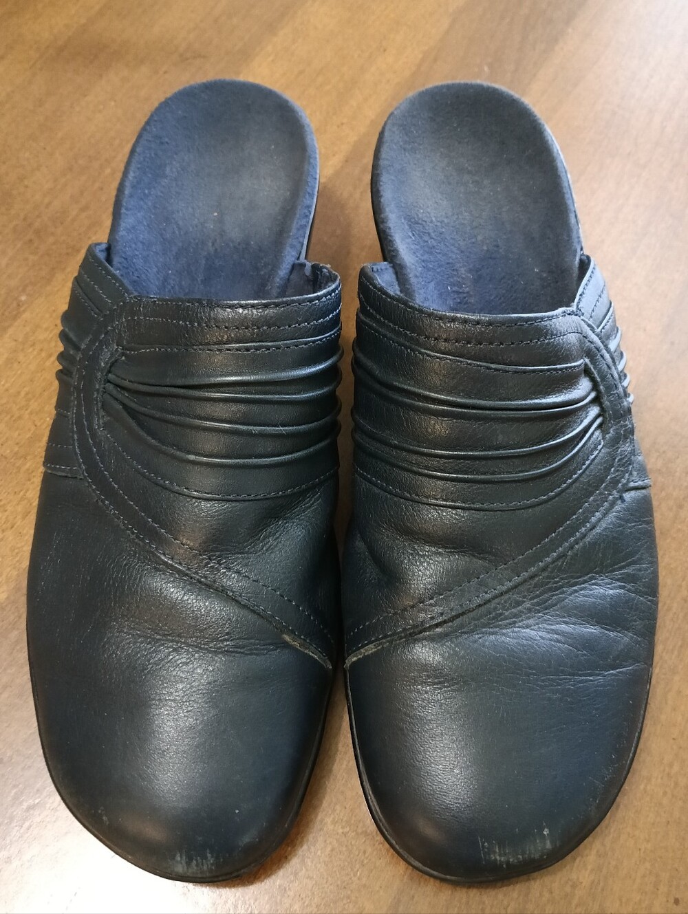 Clark's Navy Mule/Slide (9.5M)